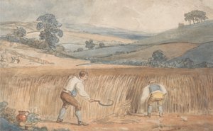 Bauern bei der Ernte von Unbekannt Unbekannt
